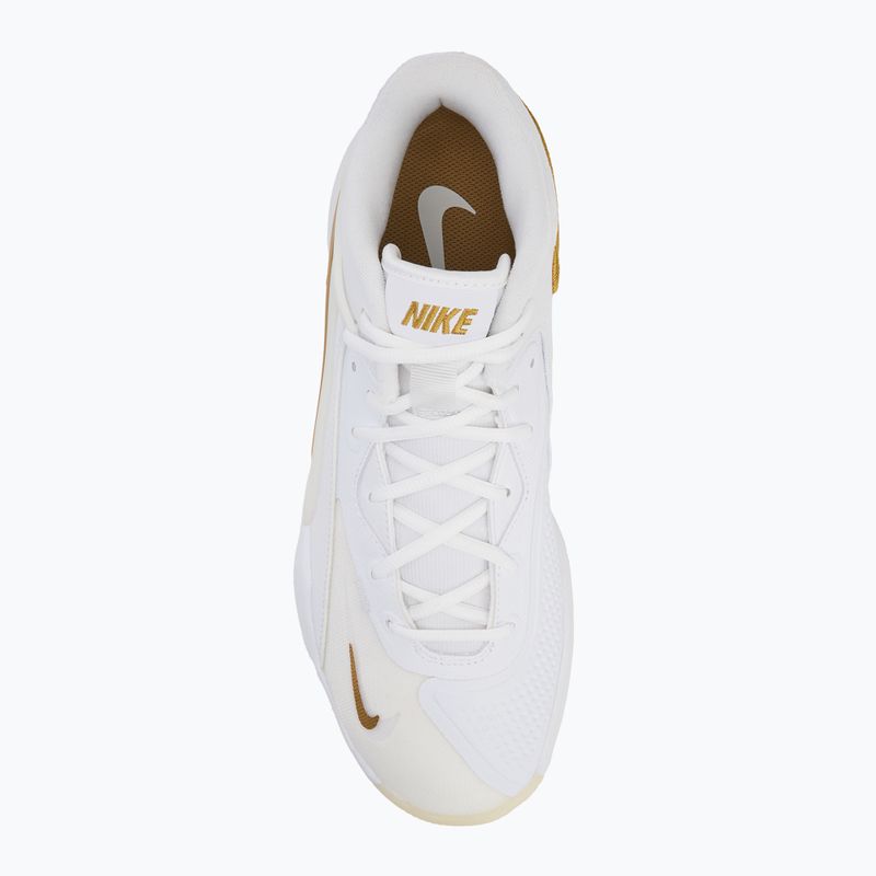 Topánky Nike React Hyperset 2 biela/biela/metalická zlatá 5