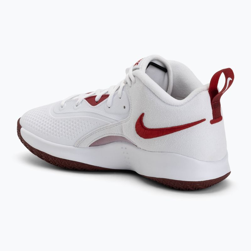 Volejbalové topánky Nike React Hyperset 2 white/team crimson 3