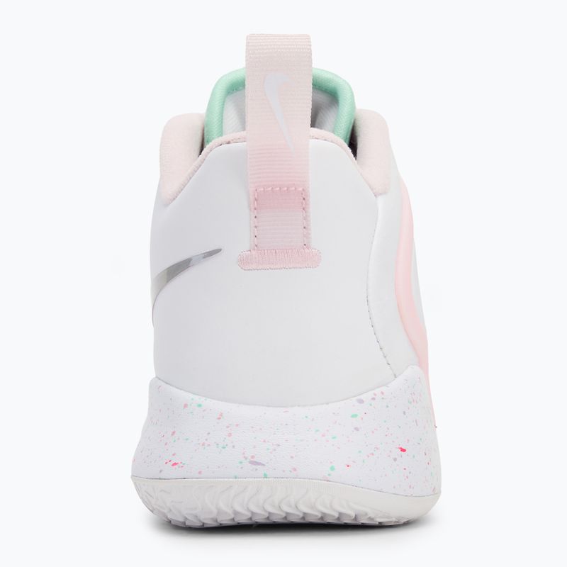 Volejbalová obuv Nike Hyperset 2 SE white/hyper pink/mint foam/violet mist/pink 6