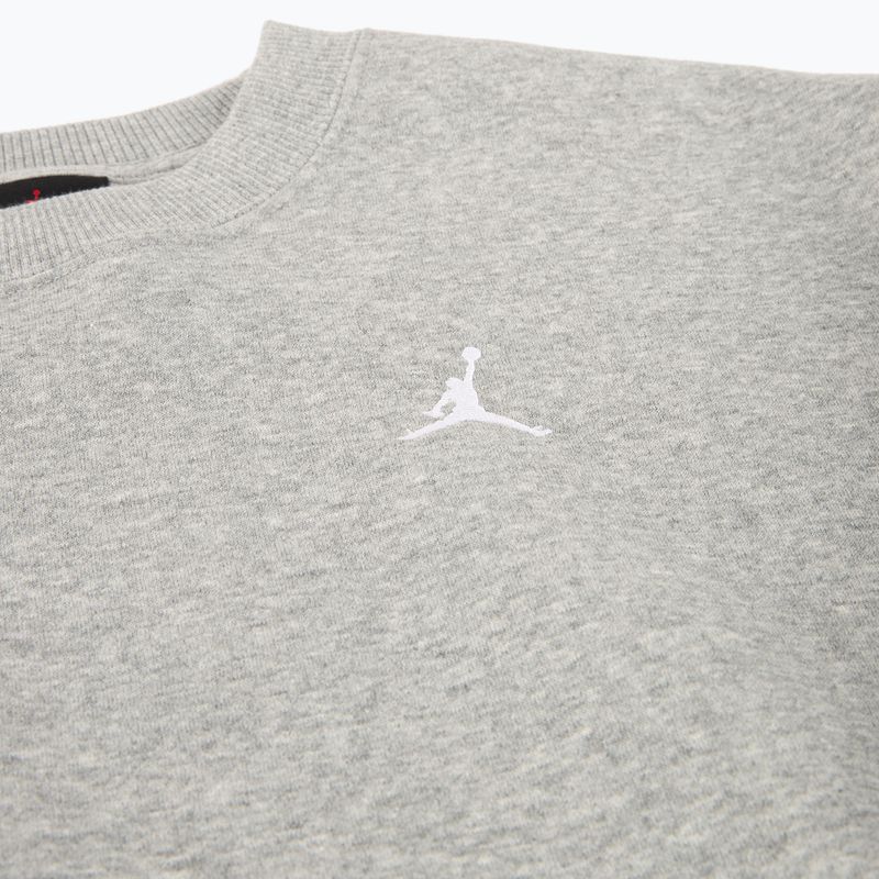 Dámska mikina Jordan Brooklyn Fleece dark grey heather/white 9
