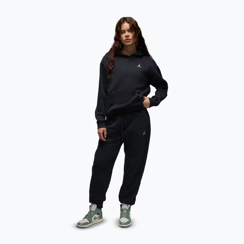 Dámska mikina  Jordan Brooklyn Fleece Hoodie black/white 2