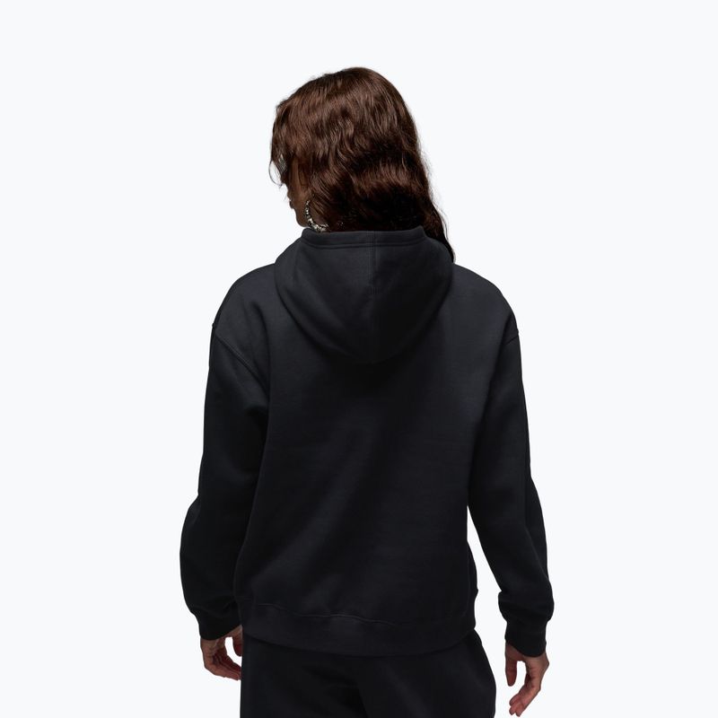 Dámska mikina  Jordan Brooklyn Fleece Hoodie black/white 3