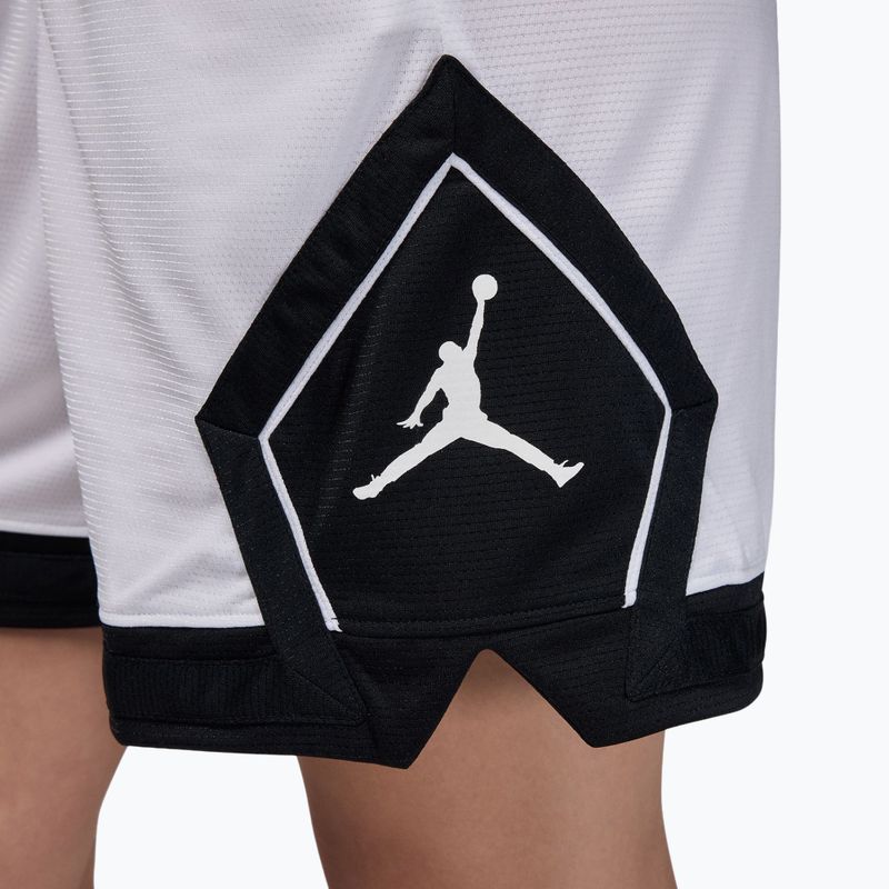 Dámske basketbalové šortky Jordan Sport Diamond 4" white/black/black/white 7