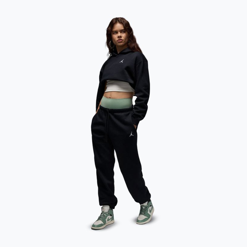 Dámske nohavice  Jordan Brooklyn Fleece black/white 2