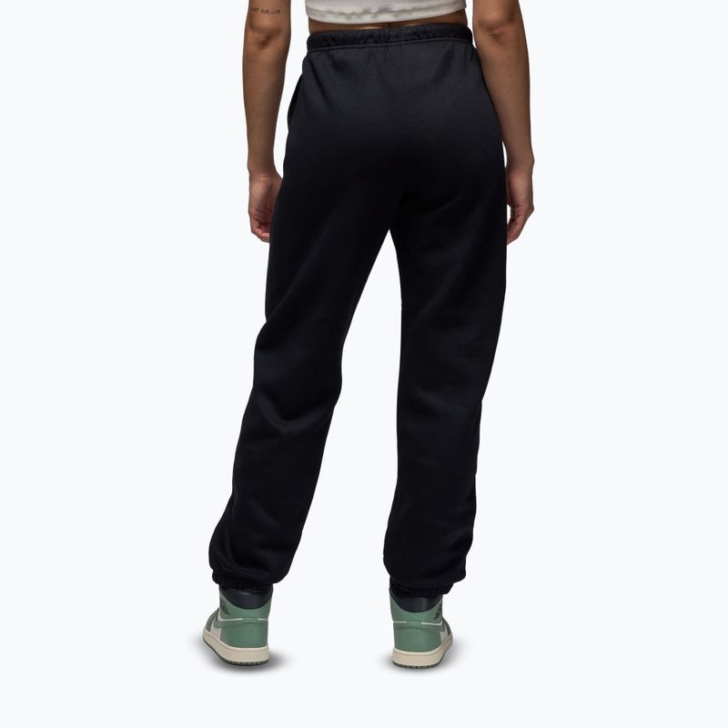 Dámske nohavice  Jordan Brooklyn Fleece black/white 3