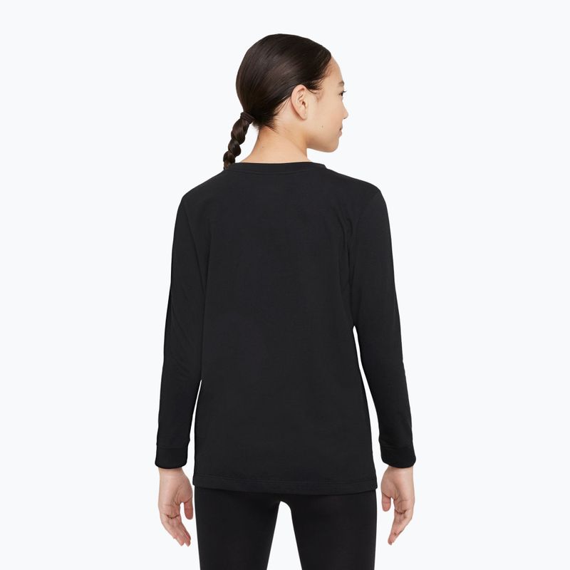 Detské tričko longsleeve Nike Sportswear black 6