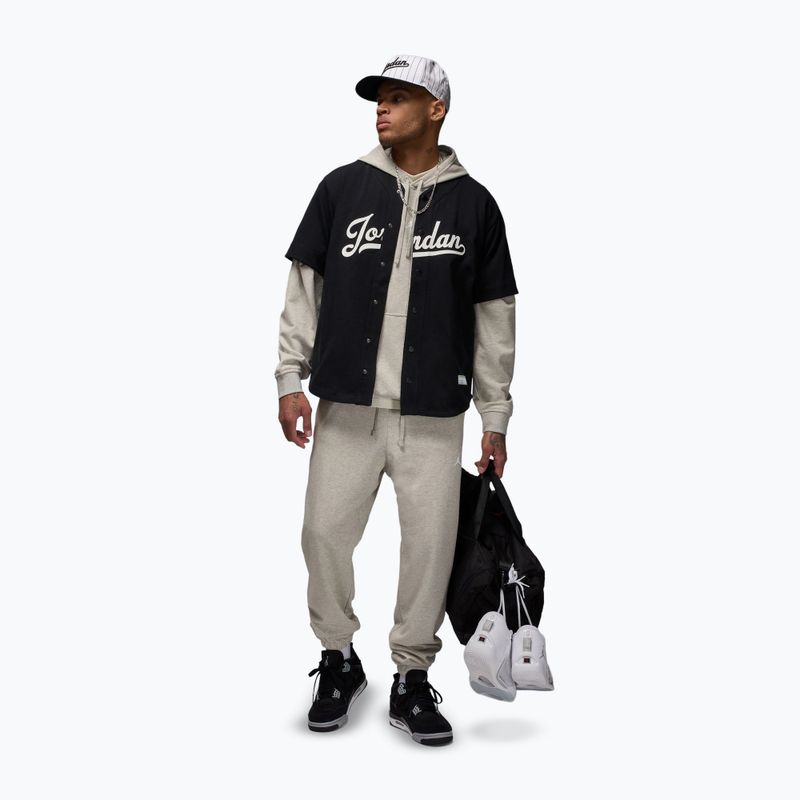 Pánska mikina Nike Sport Crossover Dri-Fit grey heather/white 2