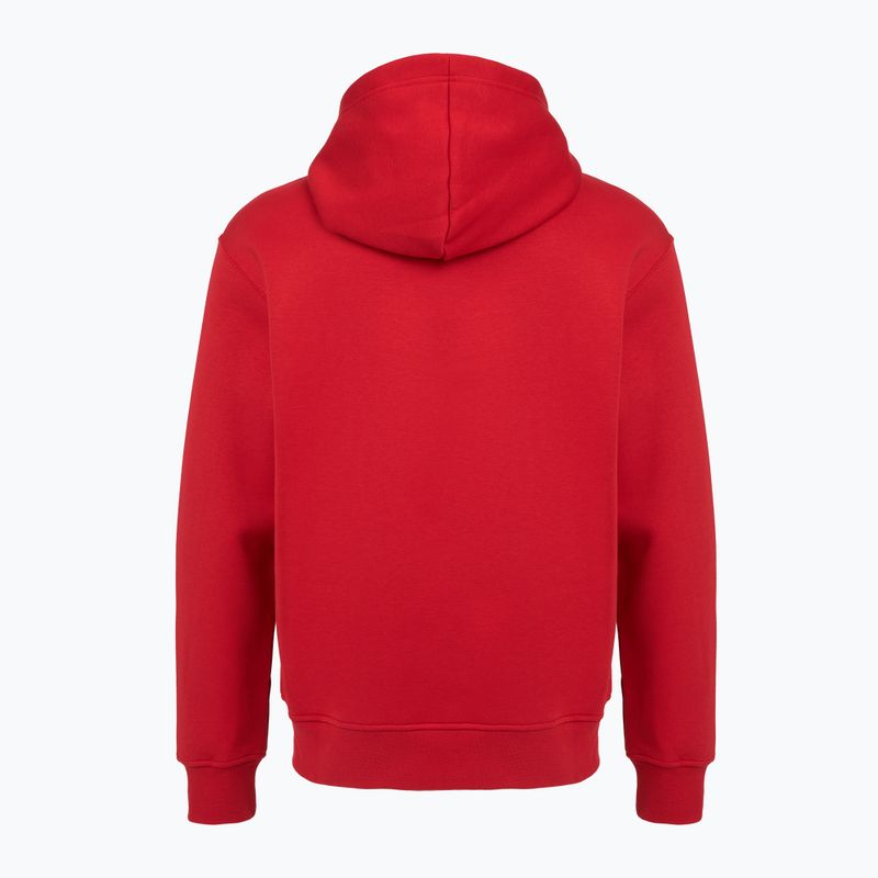 Pánska mikina Jordan Brooklyn Fleece gym red/white 2