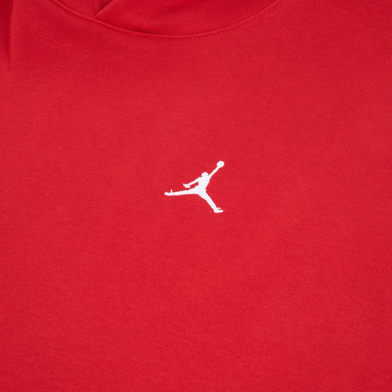 Pánska mikina Jordan Brooklyn Fleece gym red/white 3