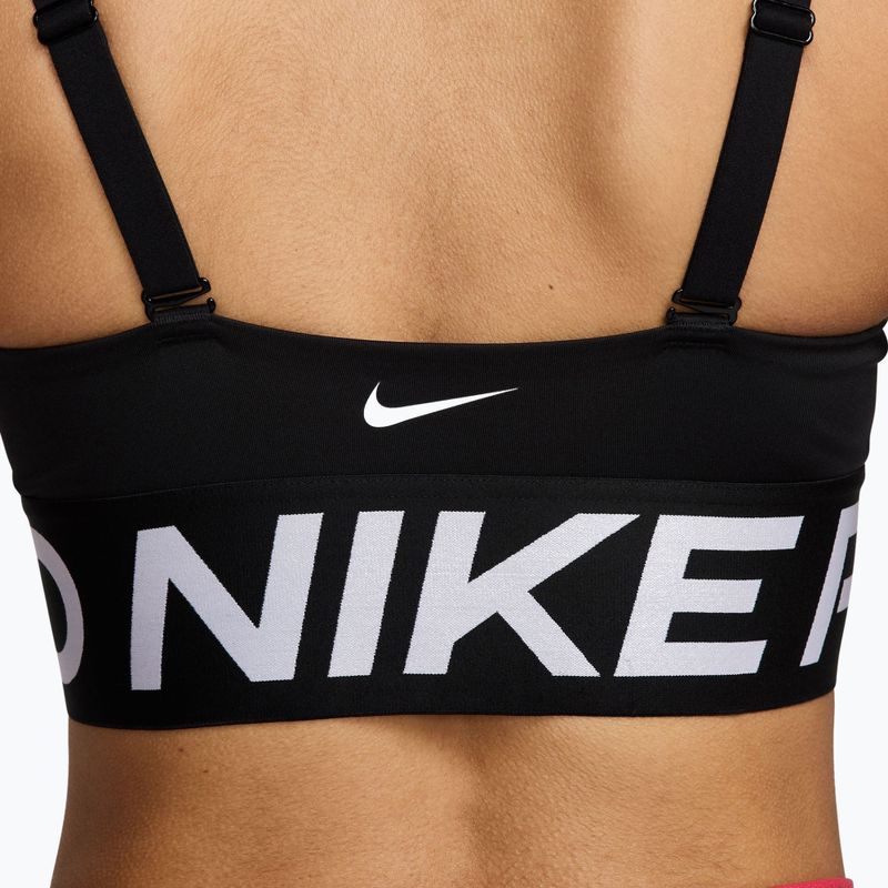 Fitness podprsenka Nike Pro Indy Plunge black/white/white 7