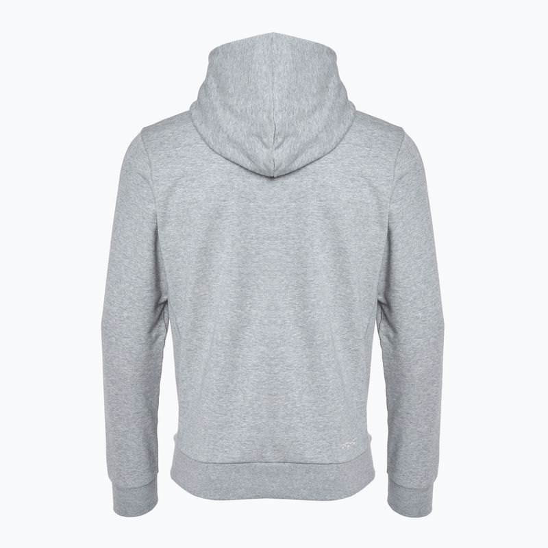 Pánska basketbalová mikina Nike Standard Issue Dri-Fit Hoodie dark grey heather/pale ivory 2