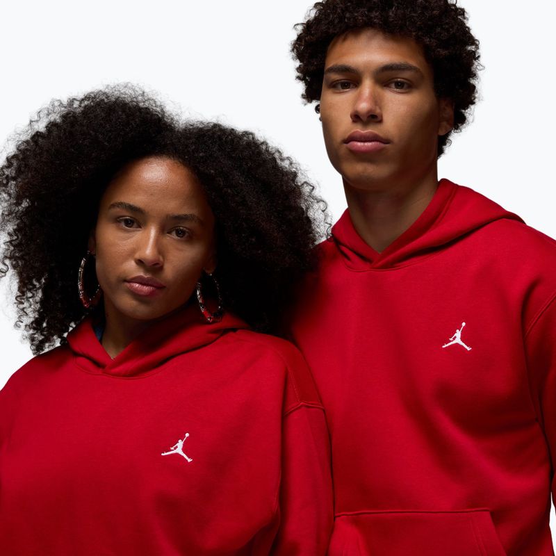 Pánska mikina Jordan Brooklyn Fleece gym red/white 6
