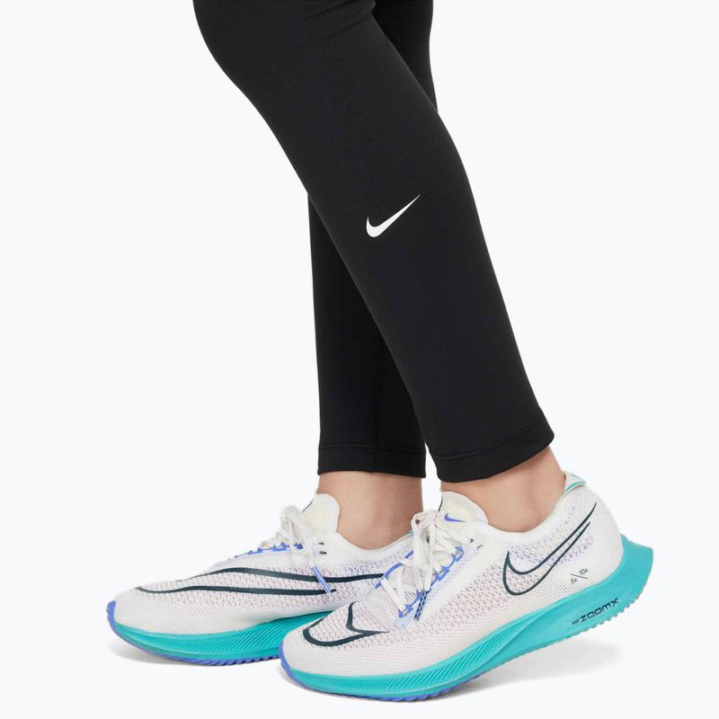 Detské legíny Nike One Dri-Fit High-Waisted black/white 4