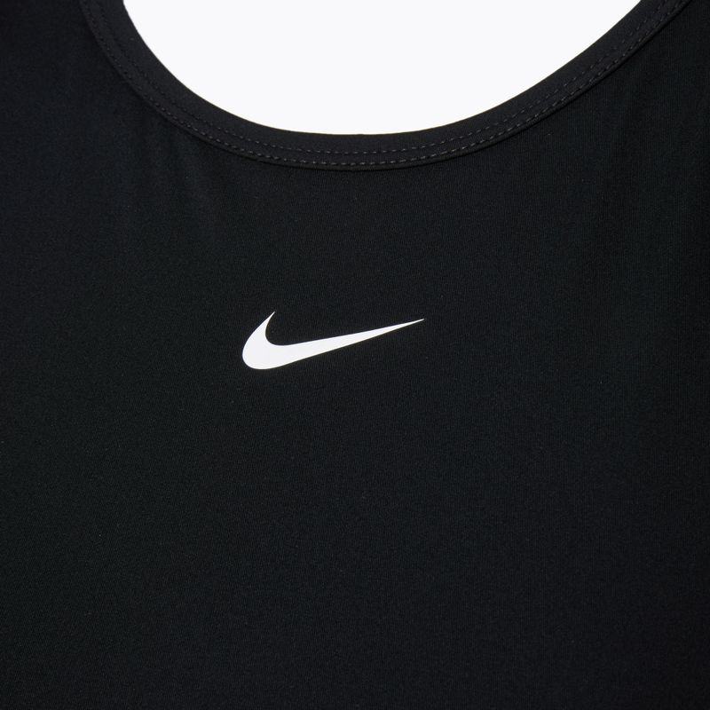 Dámske fitness tielko tank top Nike Pro Dri-Fit black/white 4