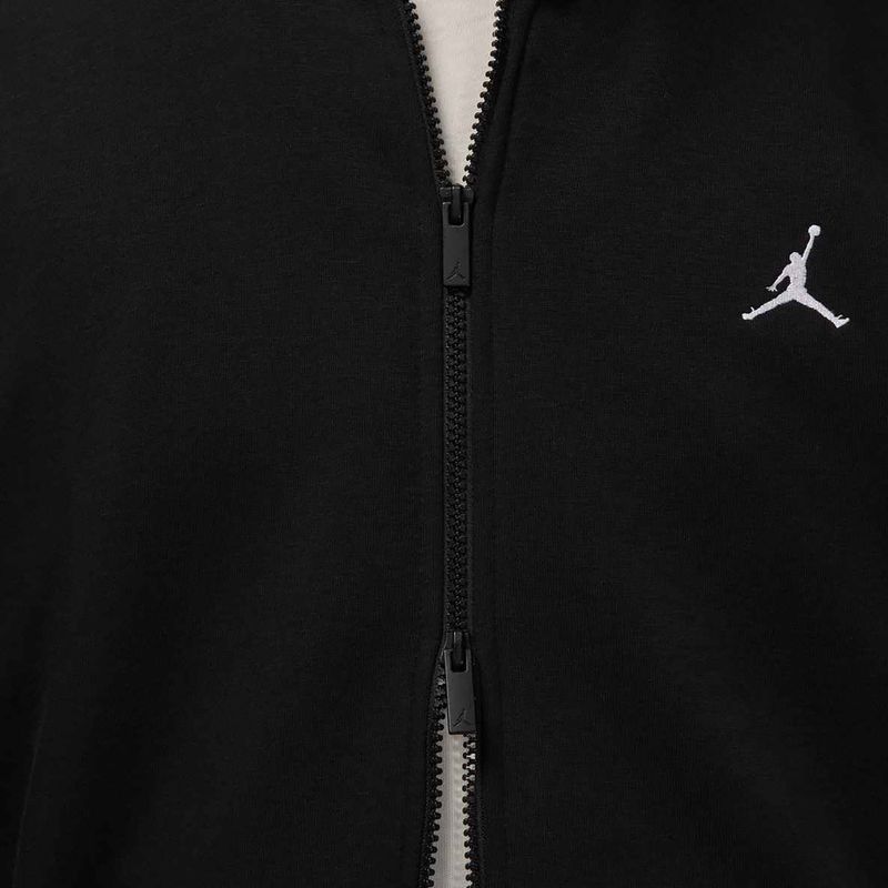 Pánska mikina Jordan Brooklyn Fleece Full Zip black/white 6