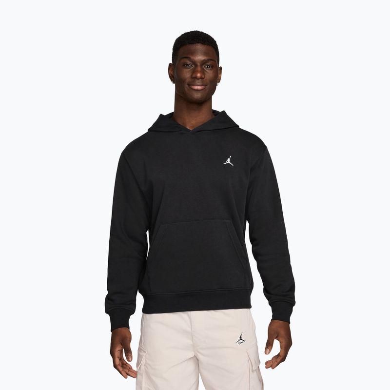 Pánska mikina Jordan Brooklyn Fleece black/white
