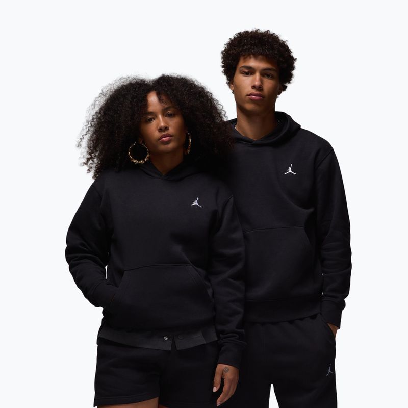 Pánska mikina Jordan Brooklyn Fleece black/white 3