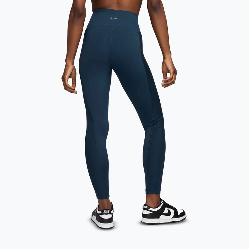 Dámske legíny Nike One Wrap High-Waist 7/8 armory navy 3