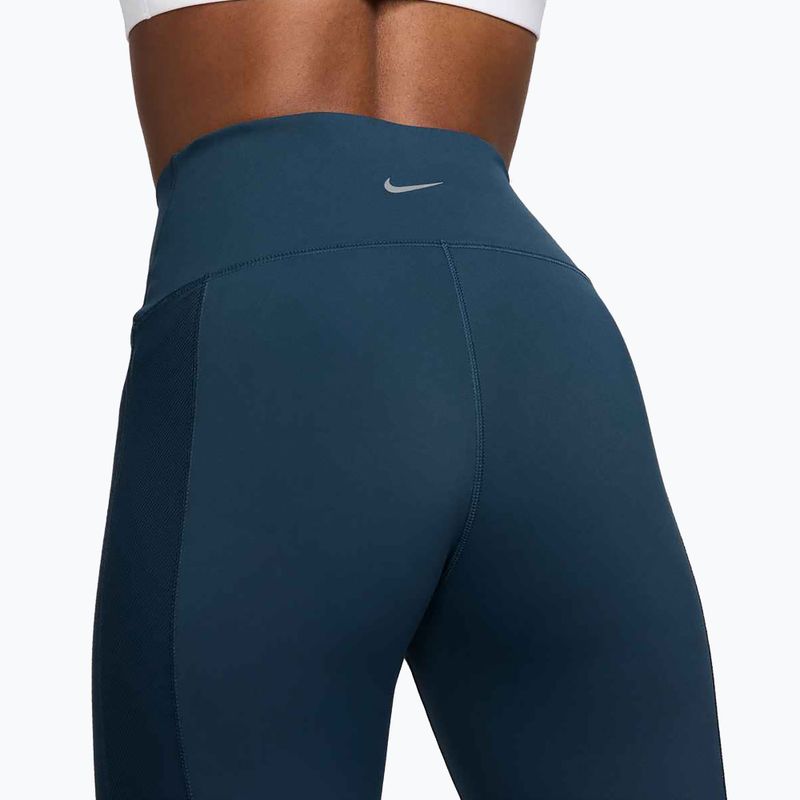 Dámske legíny Nike One Wrap High-Waist 7/8 armory navy 6