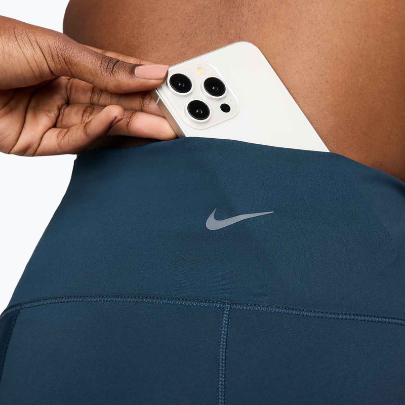 Dámske legíny Nike One Wrap High-Waist 7/8 armory navy 7