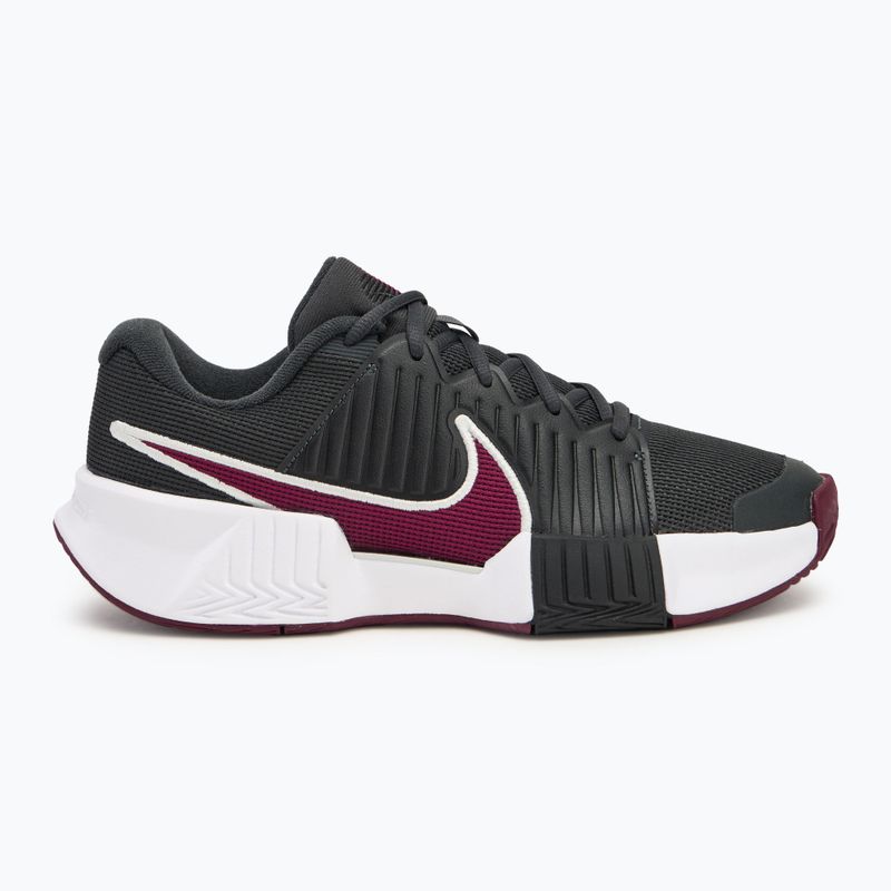 Pánska tenisová obuv Nike GP Challenge Pro dark smoke grey/ black/ photon dust/ sangria 2
