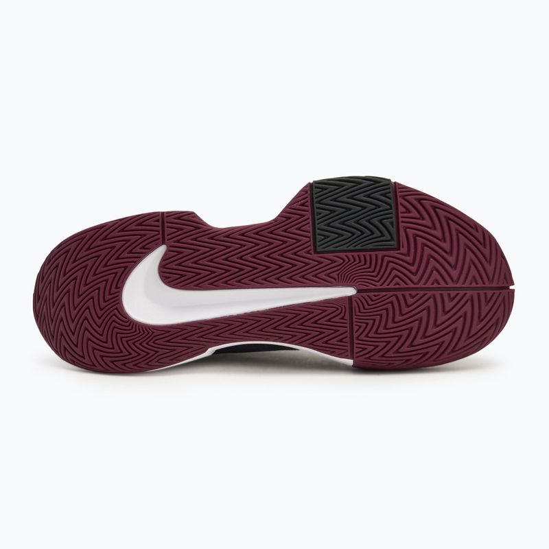 Pánska tenisová obuv Nike GP Challenge Pro dark smoke grey/ black/ photon dust/ sangria 4