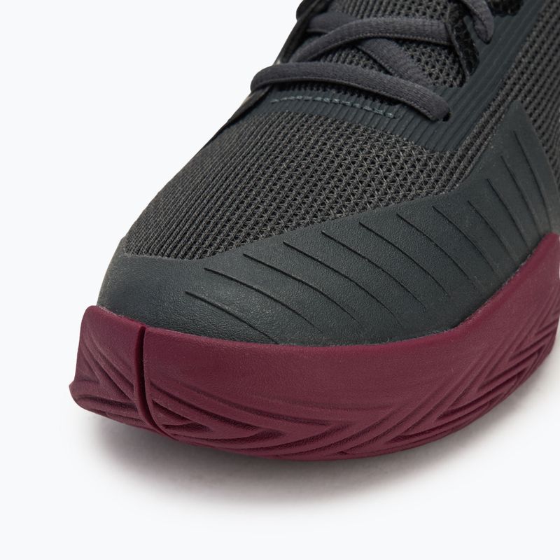 Pánska tenisová obuv Nike GP Challenge Pro dark smoke grey/ black/ photon dust/ sangria 7