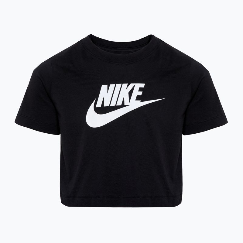 Detské tričko Nike Sportswear Orezané čierne 