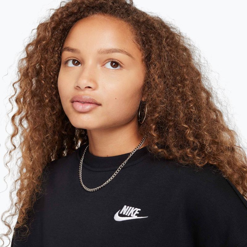 Detská mikina Nike Sportswear Club Fleece black/white 4