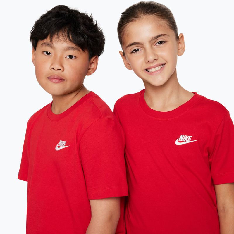 Detské tričko Nike Sportswear university red 4
