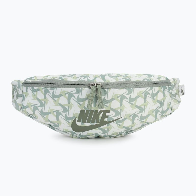 Taštička ľadvinka Nike Heritage 3 l summit white/jade horizon/dark stucco