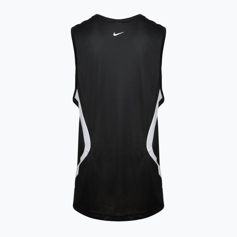 Pánsky basketbalový dres Nike Icon Dri-Fit TT black/white/black/white 2