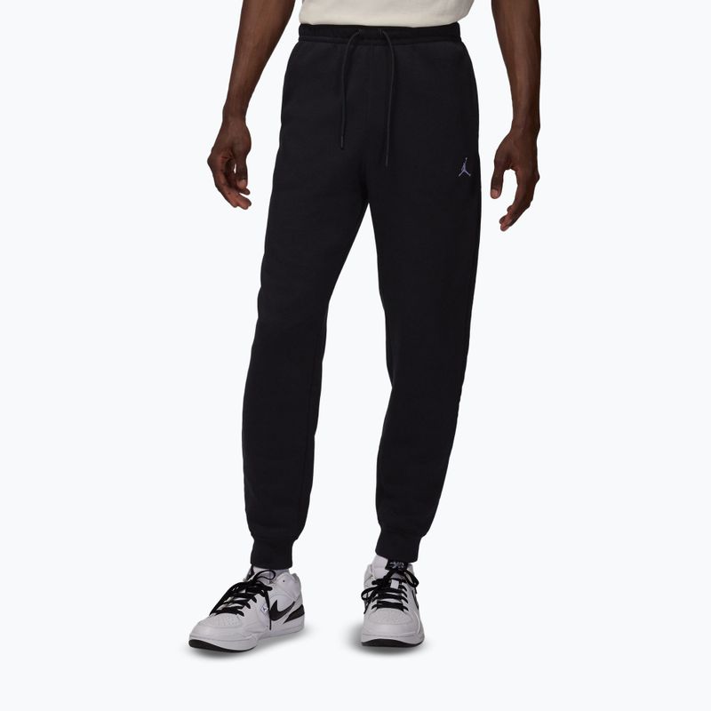 Pánske nohavice Jordan Brooklyn Fleece black/white