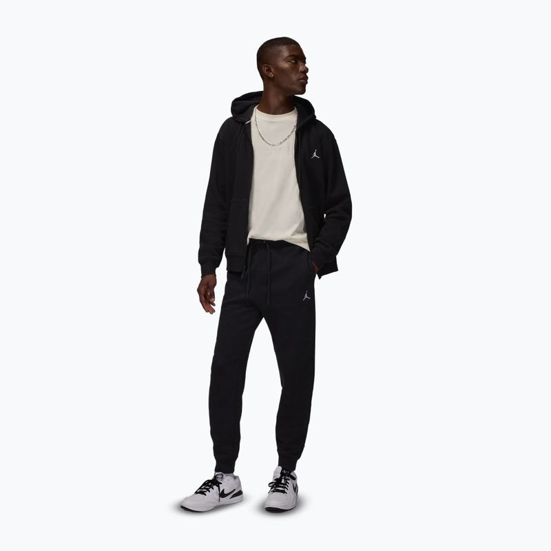 Pánske nohavice Nike Jordan Brooklyn Fleece black/white 3