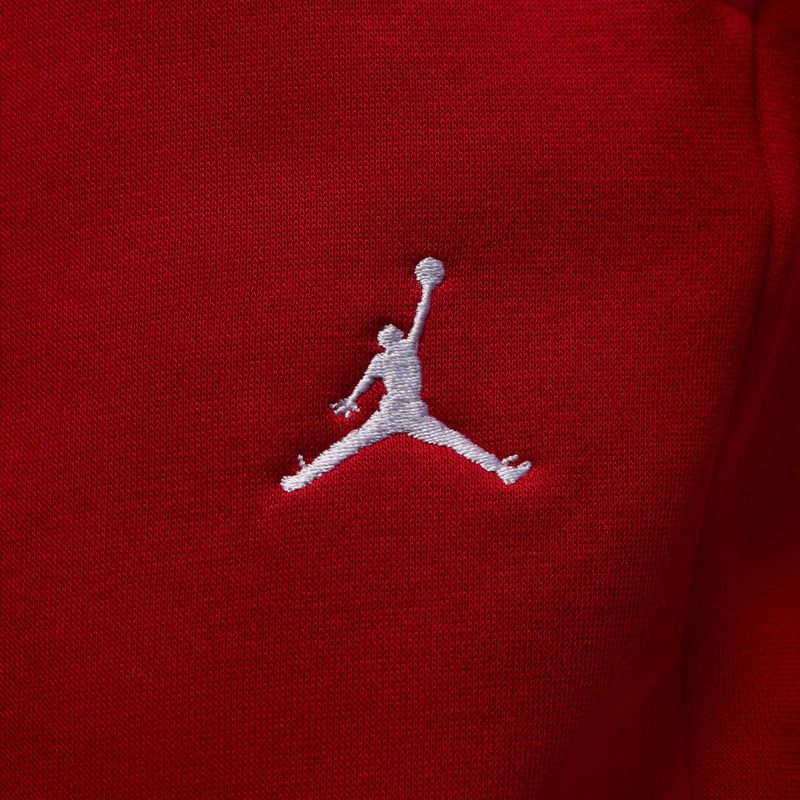 Pánske nohavice Nike Jordan Brooklyn Fleece gym red/white 5
