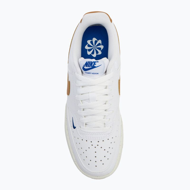 Dámska obuv Nike Court Vision Low Next Nature white/game royal/sail/flax 5