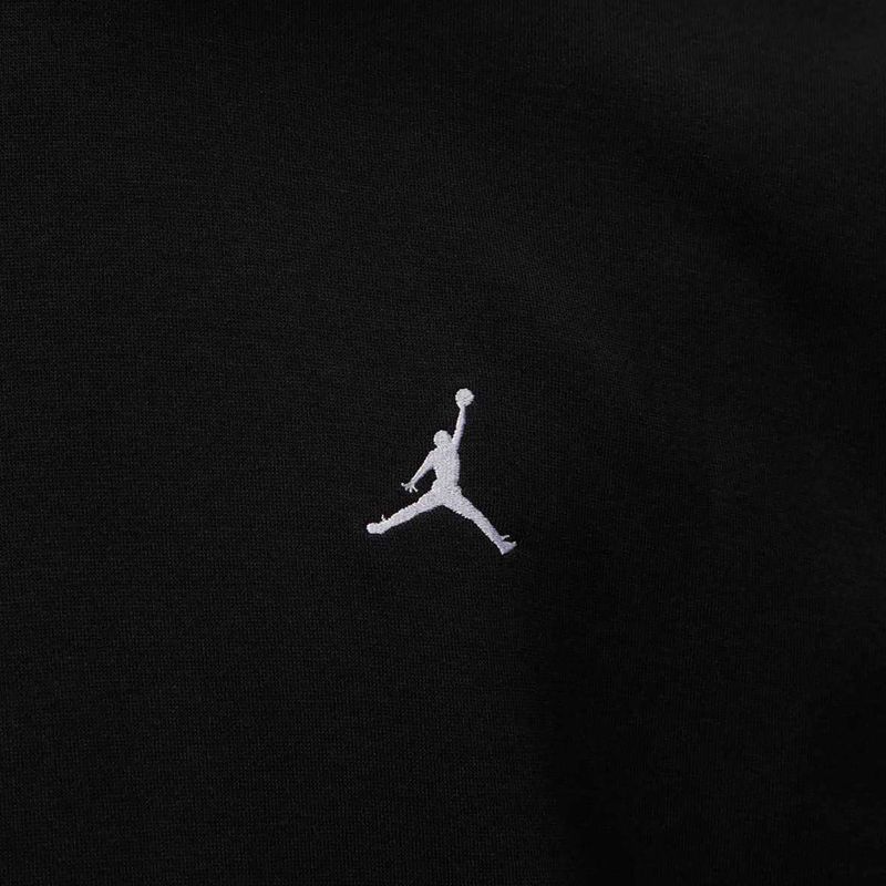 Pánska mikina  Jordan Brooklyn Fleece Crew black/white 5
