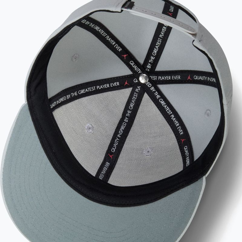 Šiltovka Nike Jordan Jumpman Pro light smoke grey/smoke grey/white 8