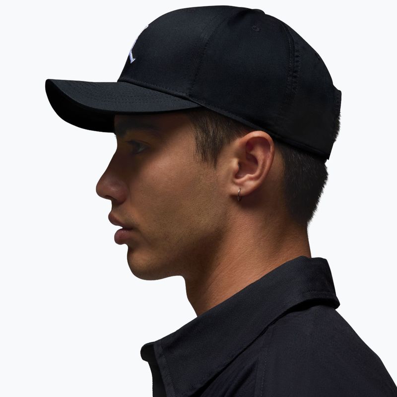 Šiltovka Jordan Rise Structured Curved-Bill black/white 9