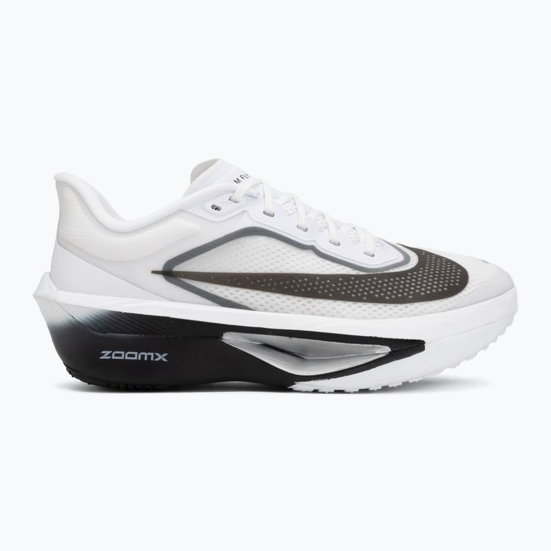 Pánske bežecké topánky Nike Zoom Fly 6 white/smoke grey/metallic silver/black 2
