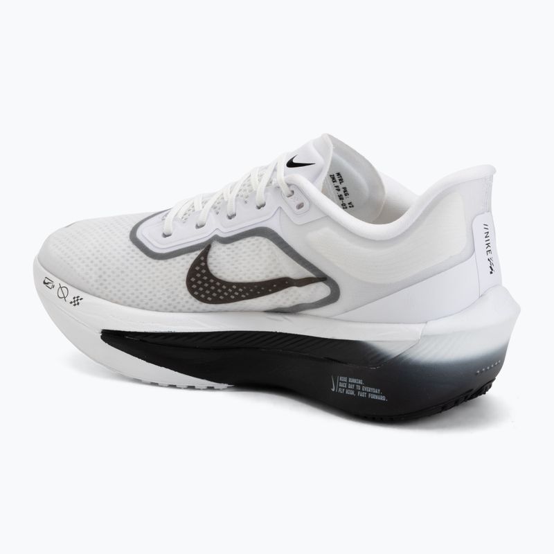Pánske bežecké topánky Nike Zoom Fly 6 white/smoke grey/metallic silver/black 3