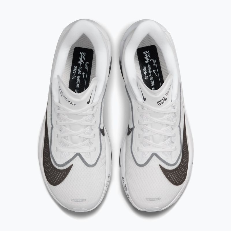 Dámske bežecké topánky Nike Zoom Fly 6 white/smoke grey/metallic silver/black 4