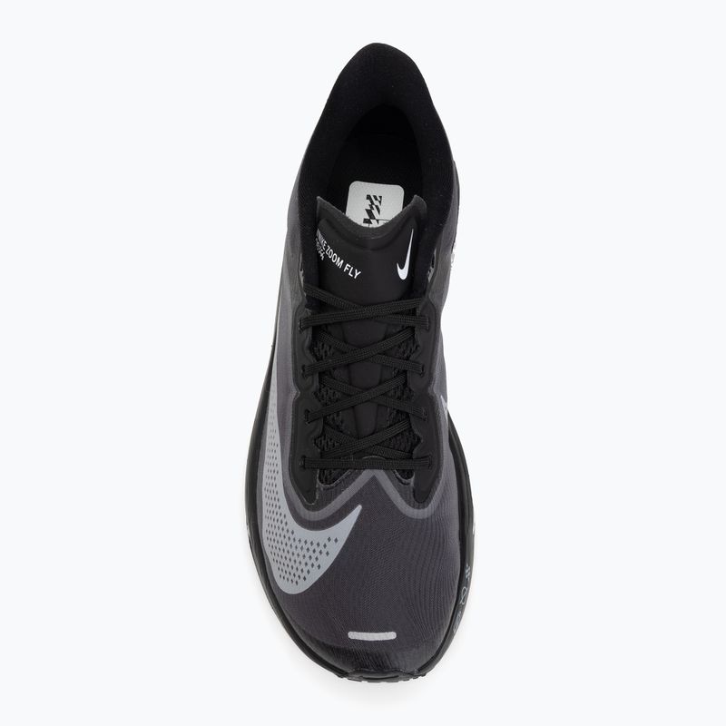Pánske bežecké topánky Nike Zoom Fly 6 black/light smoke grey/white 5