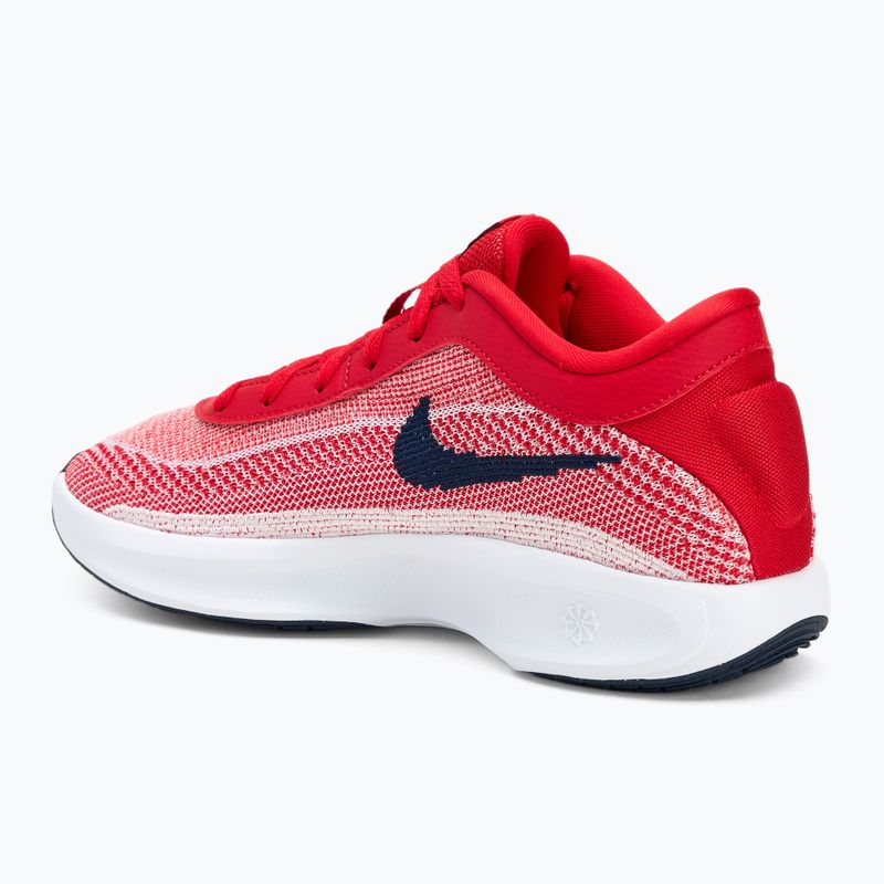 Pánska basketbalová obuv Nike G.T. Hustle Academy university red/white/obsidian 3