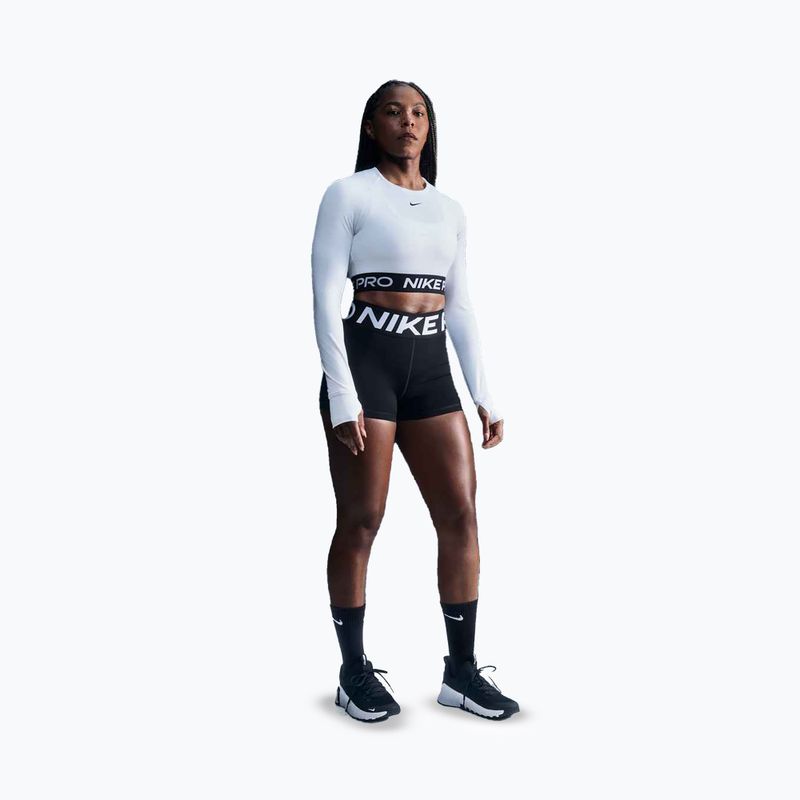 Dámske šortky Nike Pro Sculpt High Waisted 3" Biker black/white