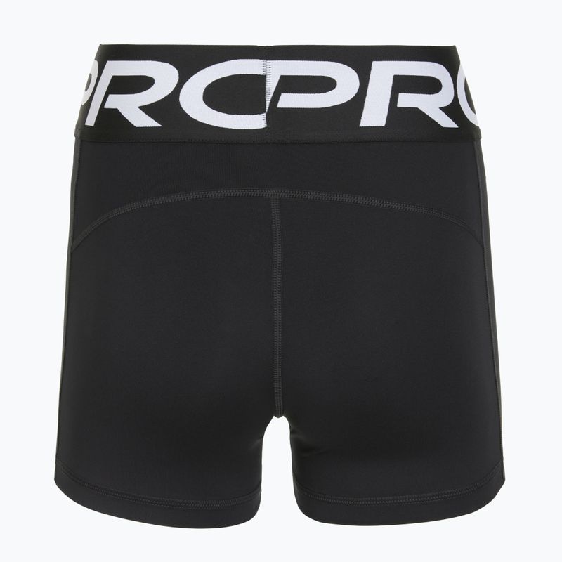 Dámske šortky Nike Pro Sculpt High Waisted 3" Biker black/white 7