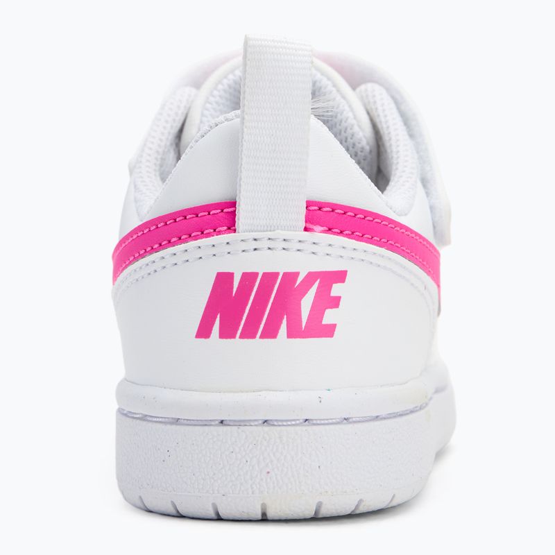 Detská obuv Nike Court Borough Low Recraft white/laser fuchsia 6