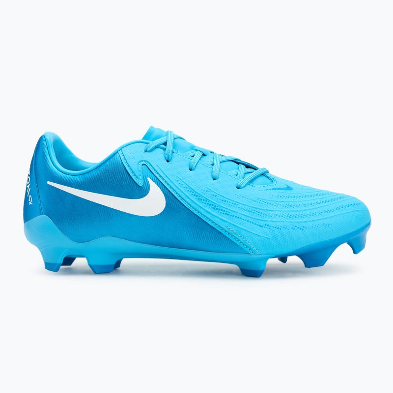 Futbalová obuv/kopačky  Nike Phantom GX II Academy FG/MG blue fury/white 2