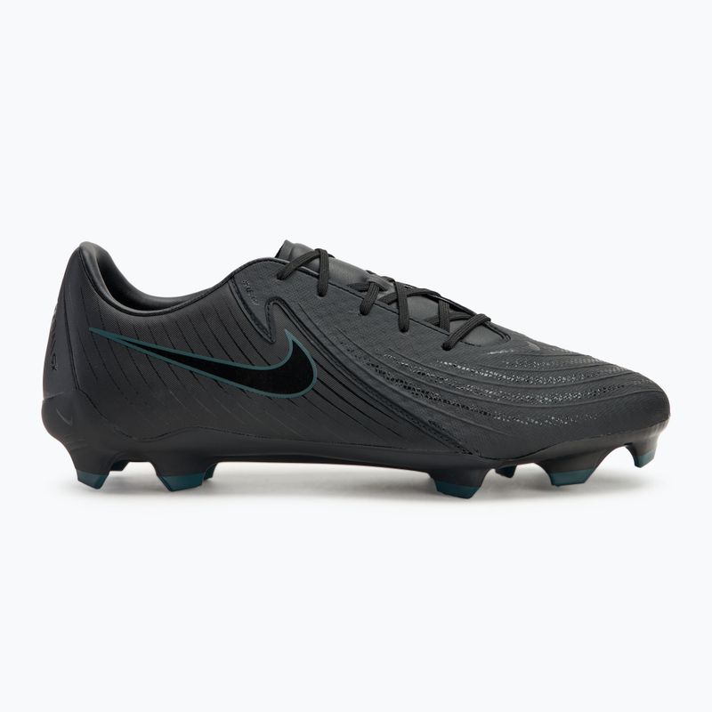 Futbalová obuv/kopačky  Nike Phantom GX II Academy FG/MG black/deep jungle/black 2