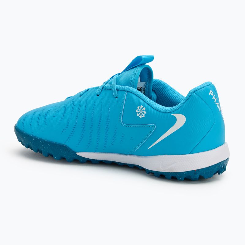 Detská futbalová obuv/kopačky  Nike Phantom GX II Academy TF blue fury/white 3